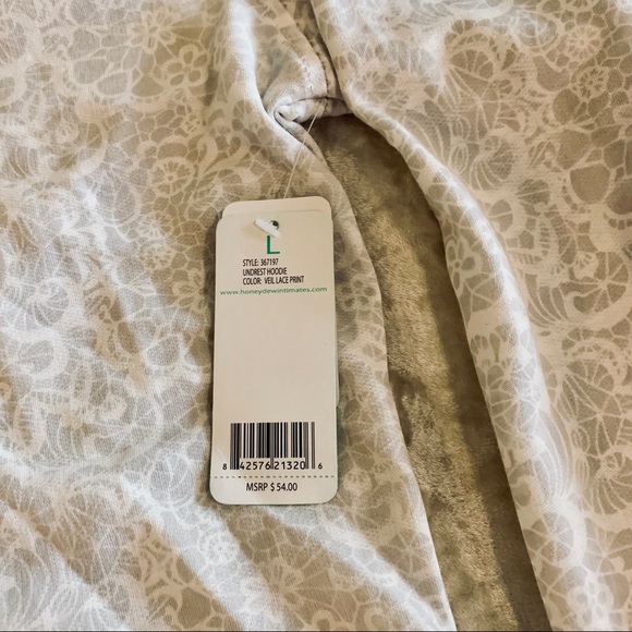Honeydew NWT “Mrs” Hoodie in lace print size L - Picture 4 of 6